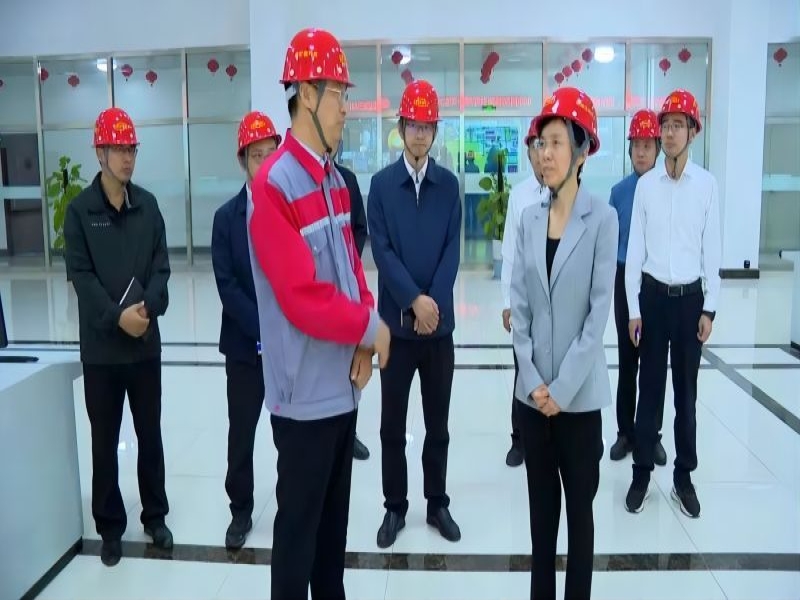 市委書記張莉來公司調研國慶期間安全生產工作